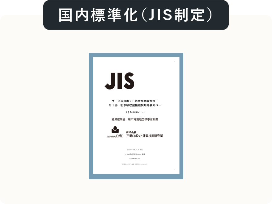 国内標準化(JIS制定)