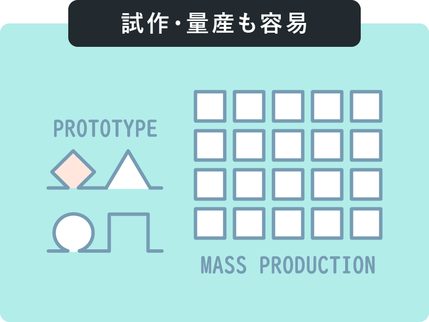 試作・量産もOK